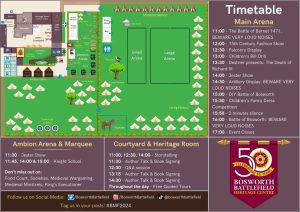 Copy Of BMF Map & Timetable